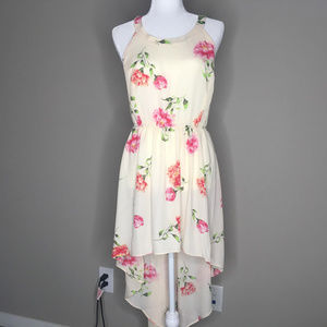 torrid Dresses - NWT Torrid Blush Floral Challis Cutaway Dress Sz 2 torrid Dresses - NWT Torrid Blush Floral Challis Cutaway Dress Sz 2